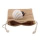 White Sea Shell Ceramic Wine Stopper 